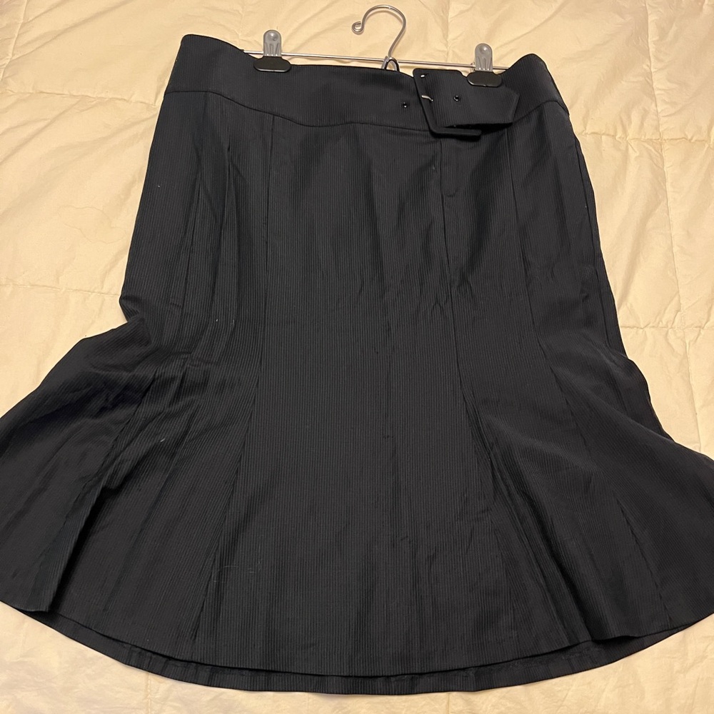 Vintage Bebe wool blend skirt